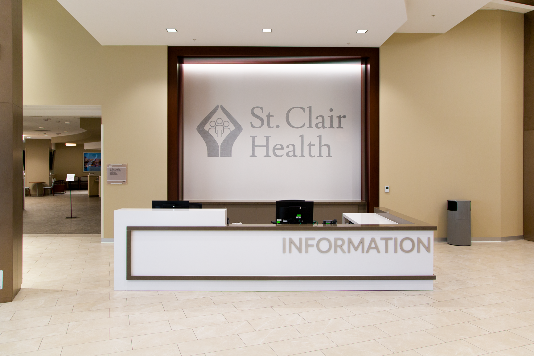 réception à St Clair Health