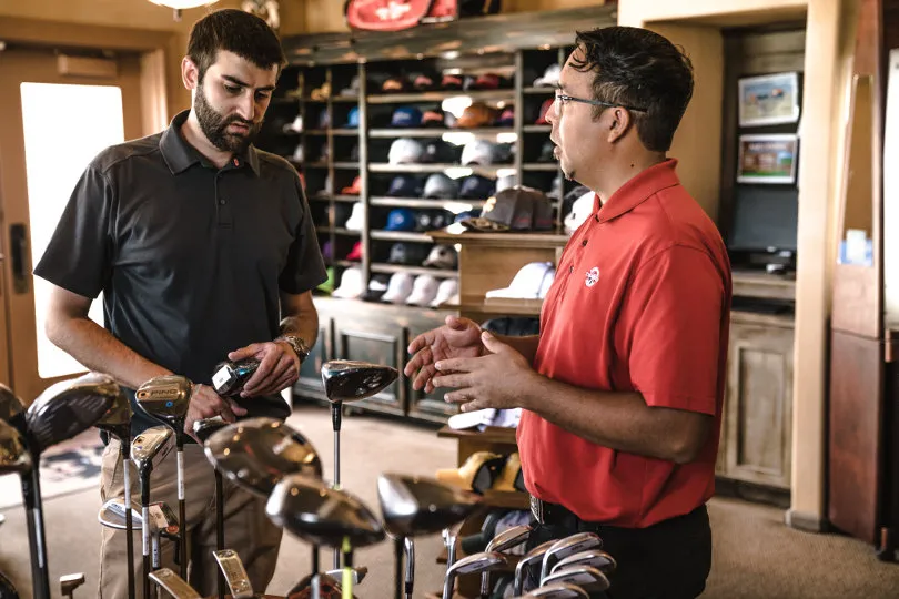 Vendre du mat&eacute;riel de golf
