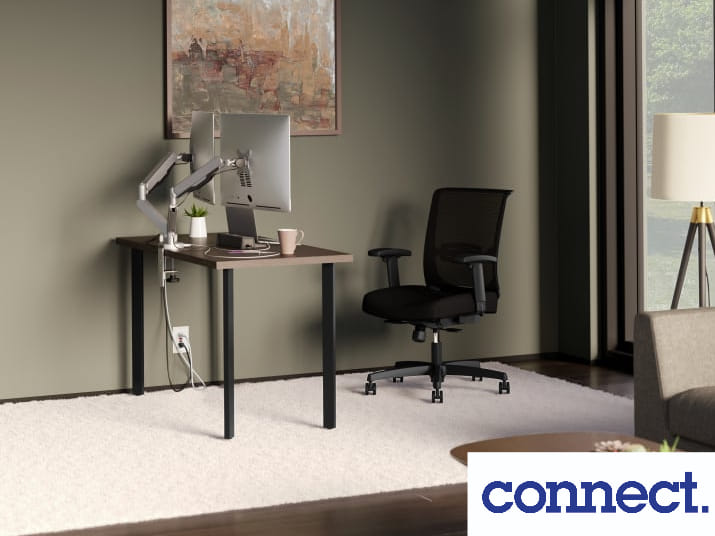 Le bureau à domicile peut vous aider à travailler de manière optimale | Connecter la ressource